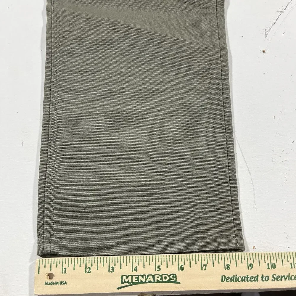 Dickies Carpenter Jeans Mens 36x30 Military Green Relaxed Fit Work Pants NWT